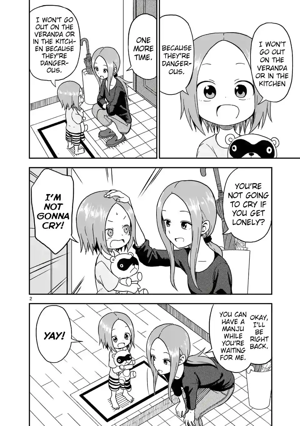 Karakai Jouzu no (Moto) Takagi-san Chapter 87 2